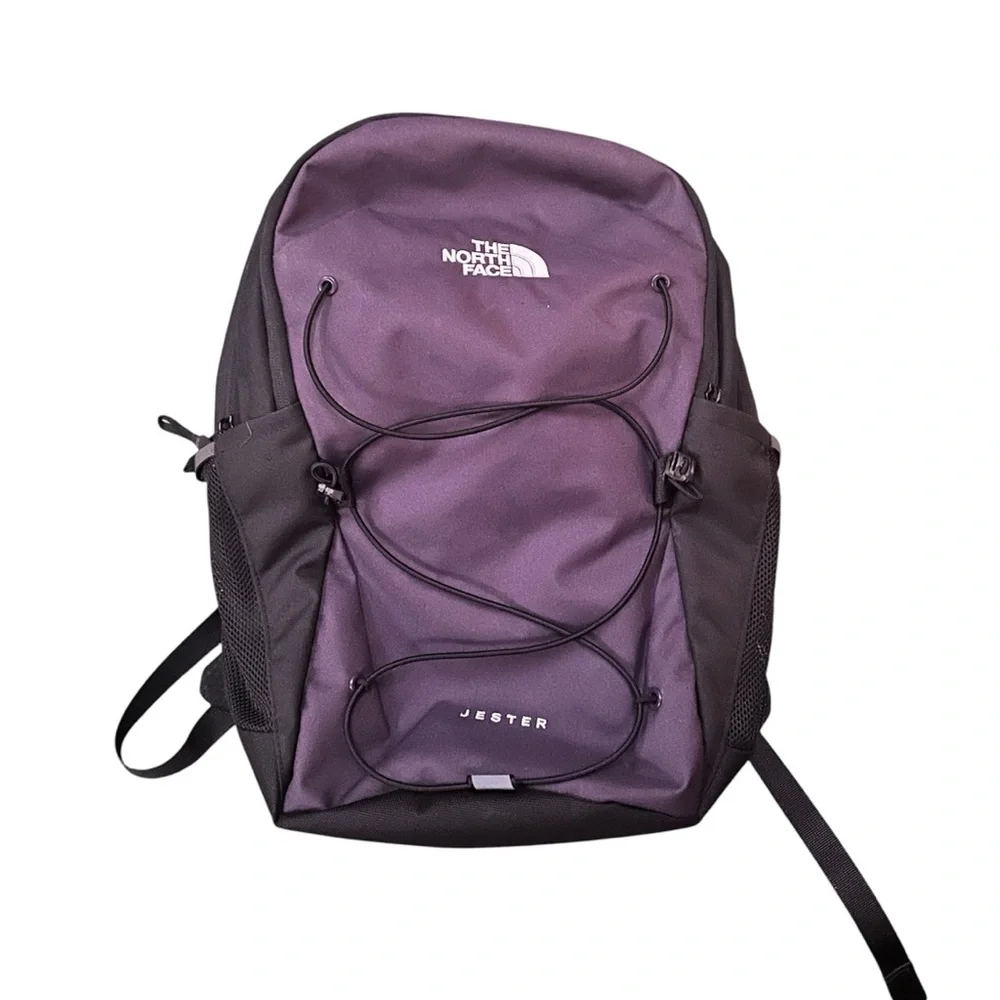The North Face Jester Backpack Black and Purple